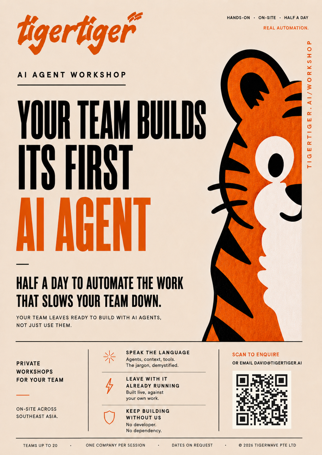 AI Agent Workshop poster